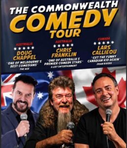 event - The Commonwealth Comedy Tour at Endeavour